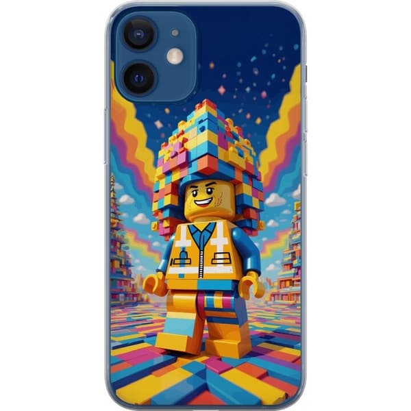Kompatibelt Mobildeksel til Apple iPhone 12 mini Byggklossfigur