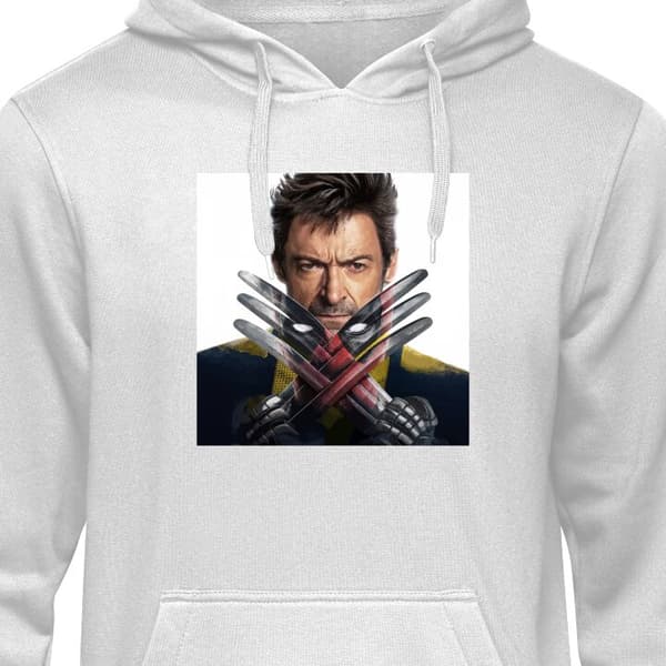 Hettegenser for Barn | Komfortabel Barn-Hettegenser Grå 9-11 År Deadpool & Wolverine Deadpool & Wolverine Grå 9-11 År
