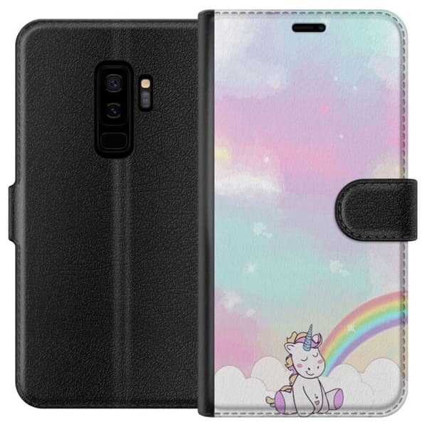 Kompatibelt Plånboksfodral till Samsung Galaxy S9+ Unicorn