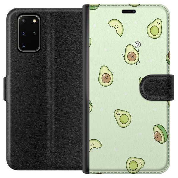 Kompatibelt Plånboksfodral till Samsung Galaxy S20+ Glad Avokado