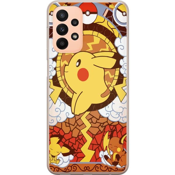 Kompatibelt Mobilskal till Samsung Galaxy A23 Pikachu