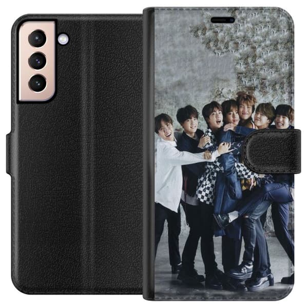 Kompatibelt Lommeboketui til Samsung Galaxy S21 K-POP BTS