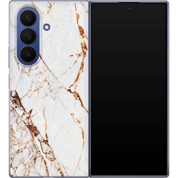 Kompatibelt Mobildeksel til Samsung Galaxy Z Fold7 Gyldne årer