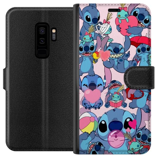 Kompatibel Tegnebogsetui til Samsung Galaxy S9+ Stitch