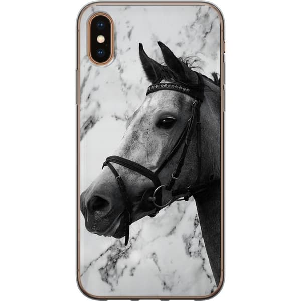 Kompatibelt Mobildeksel til Apple iPhone X Hest