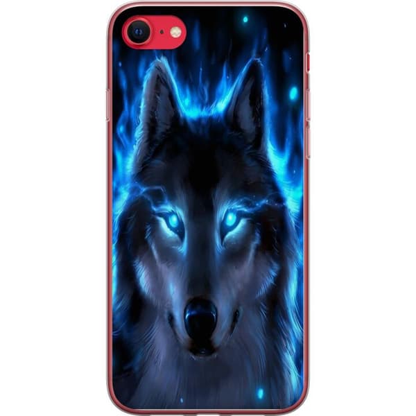 Kompatibelt Mobildeksel til Apple iPhone SE (2022) Ulvehund