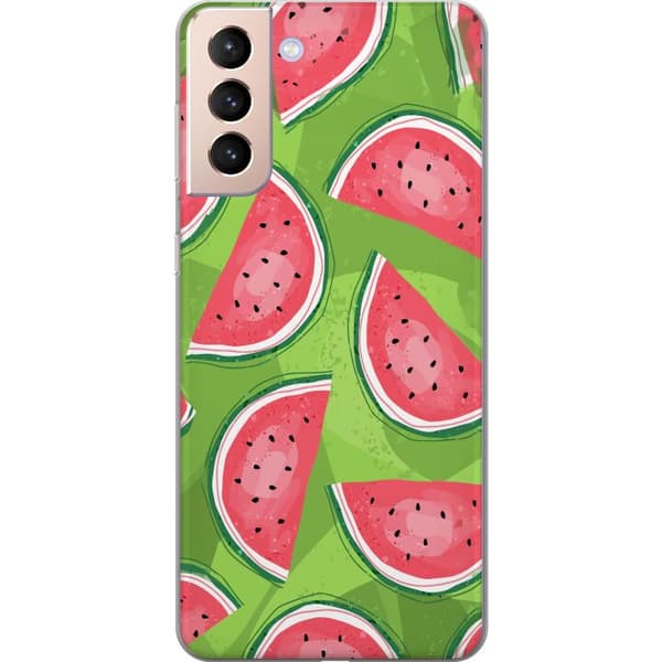 Kompatibelt Mobildeksel til Samsung Galaxy S21 Vattenmelon