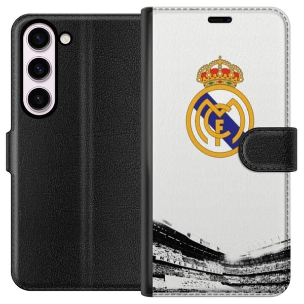Kompatibel Tegnebogsetui til Samsung Galaxy S23 Real Madrid CF