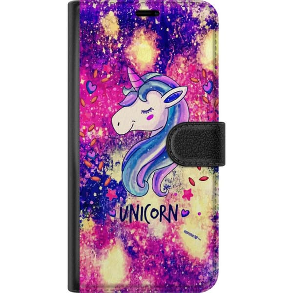 Kompatibelt Plånboksfodral till Apple iPhone 13 mini Unicorn Enhörning