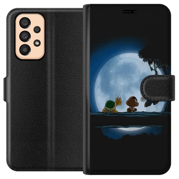 Kompatibel Tegnebogsetui til Samsung Galaxy A33 5G Super Mario
