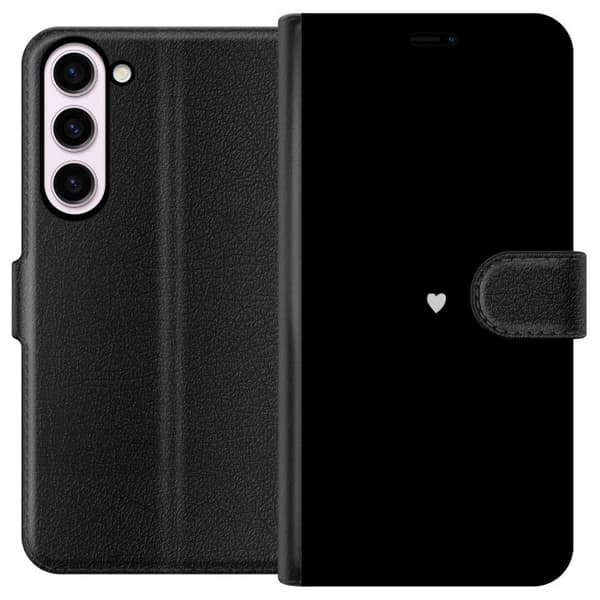 Kompatibelt Lommeboketui til Samsung Galaxy S23+ Hjerte