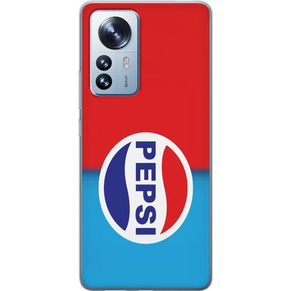 Kompatibelt Mobildeksel til Xiaomi 12 Pro Ikonisk Pepsi-design