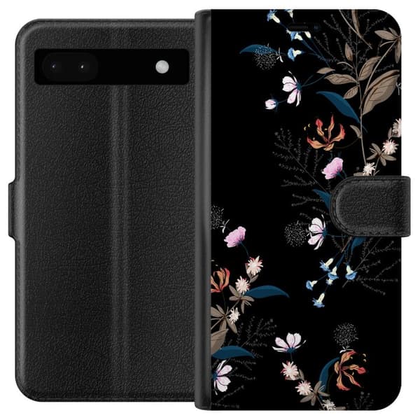 Kompatibel Tegnebogsetui til Google Pixel 6a Blomster