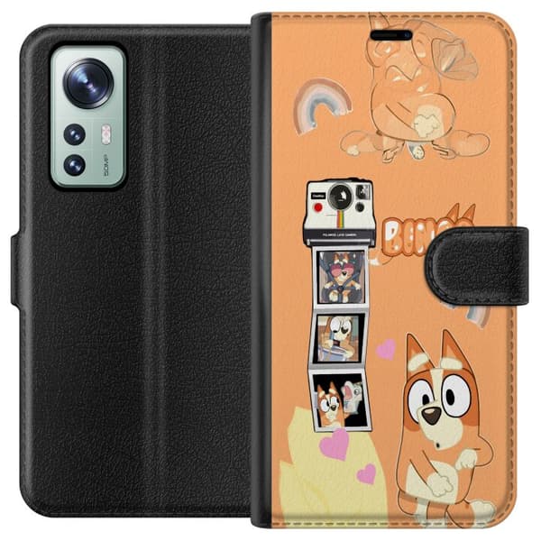 Kompatibel Tegnebogsetui til Xiaomi 12 Bluey