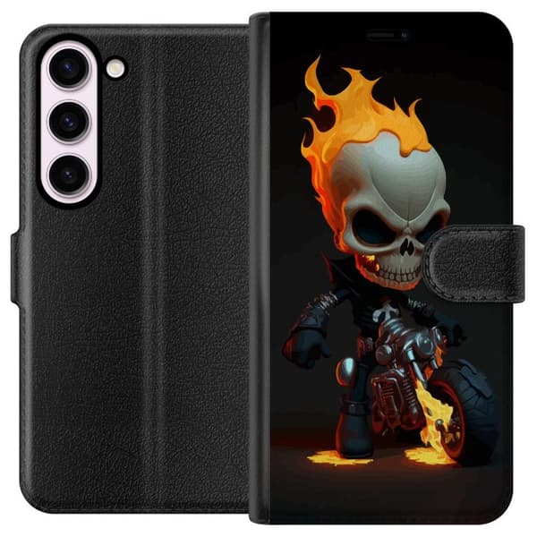 Kompatibel Tegnebogsetui til Samsung Galaxy S23 Kranium Motor
