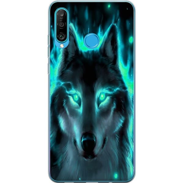 Kompatibelt Mobilskal till Huawei P30 lite Varg
