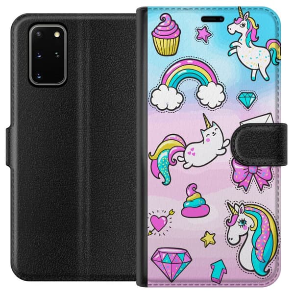 Kompatibelt Plånboksfodral till Samsung Galaxy S20+ UNICORN