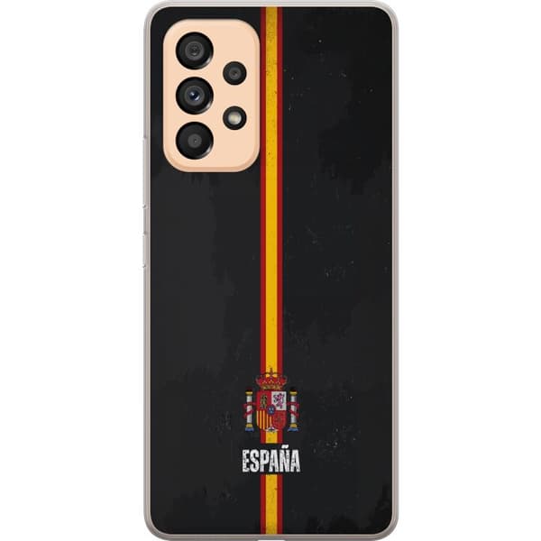 Kompatibelt Mobildeksel til Samsung Galaxy A53 5G Stilig design med Spanias flagg