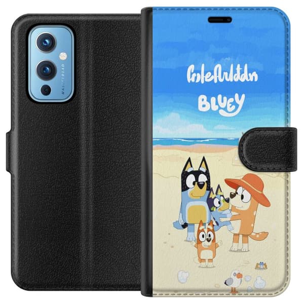 Kompatibel Tegnebogsetui til OnePlus 9 Bluey