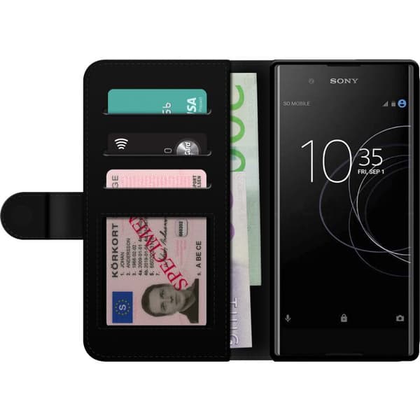 Kompatibel Tegnebogsetui til Sony Xperia XA2 Sovande solfigur