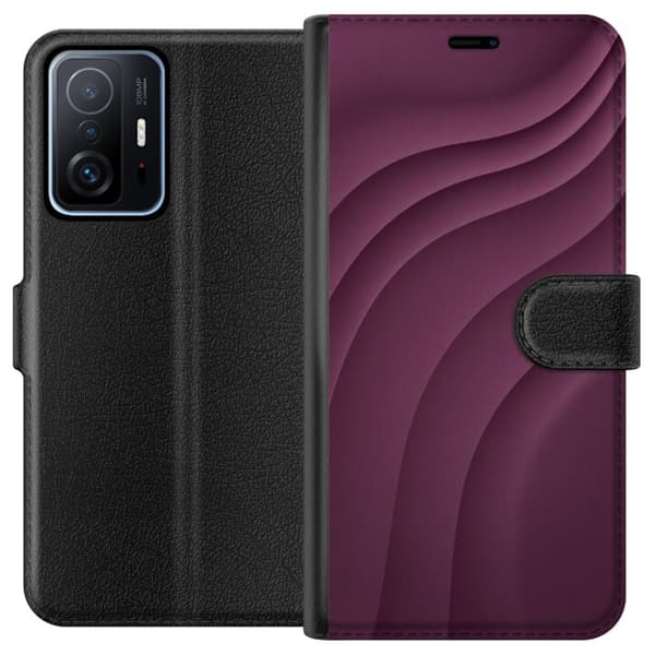 Yhteensopiva Lompakkokotelo Xiaomi 11T Luumuliike
