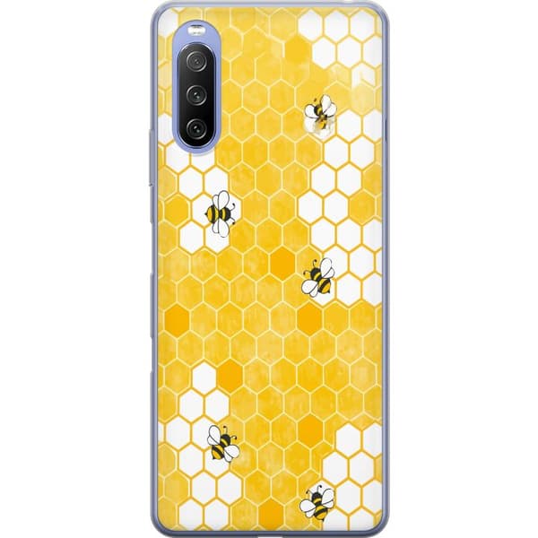 Kompatibelt Mobildeksel til Sony Xperia 10 III Lite Bin och honungskaka