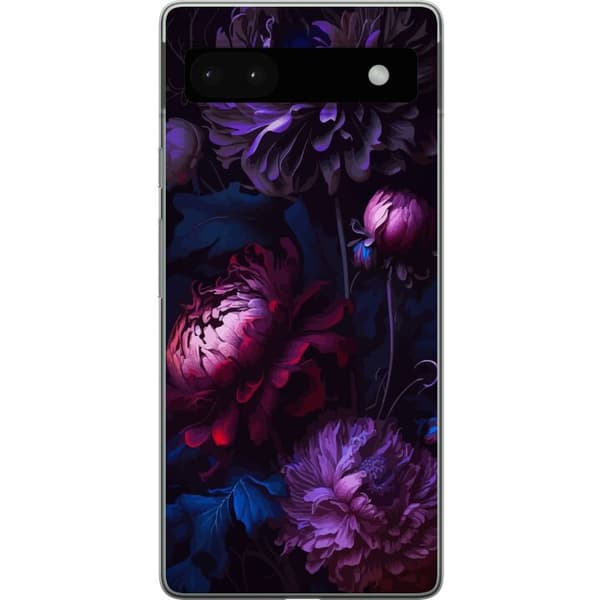 Kompatibel Mobilcover til Google Pixel 6a Lilla Blomster
