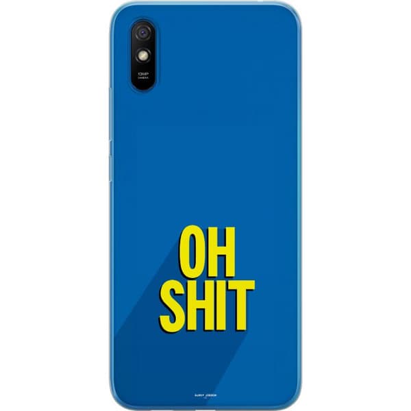 Kompatibelt Mobilskal till Xiaomi Redmi 9AT Oh Shit text