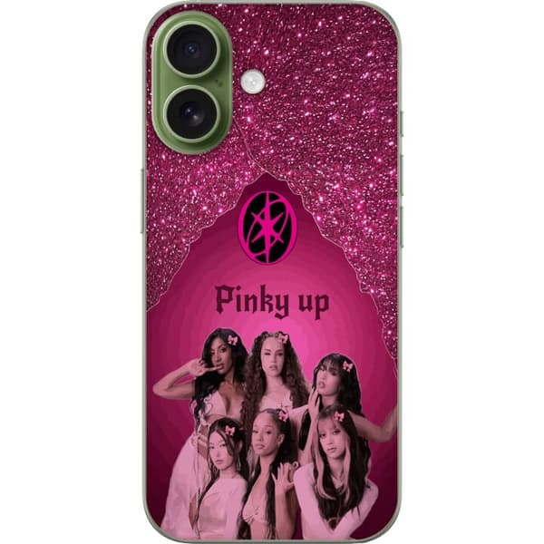 Kompatibelt Mobildeksel til Apple iPhone 17 KATSEYE Pinky Up