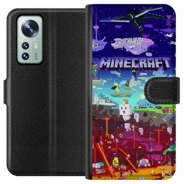 Yhteensopiva Lompakkokotelo Xiaomi 12 Minecraft
