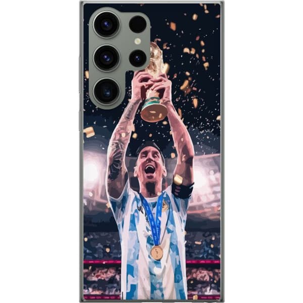 Kompatibelt Mobildeksel til Samsung Galaxy S23 Ultra Messi