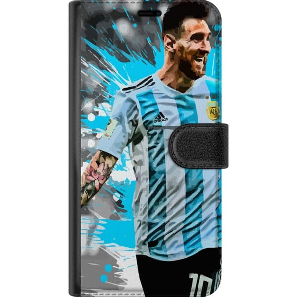Kompatibelt Plånboksfodral till Apple iPhone 13 mini Lionel Messi