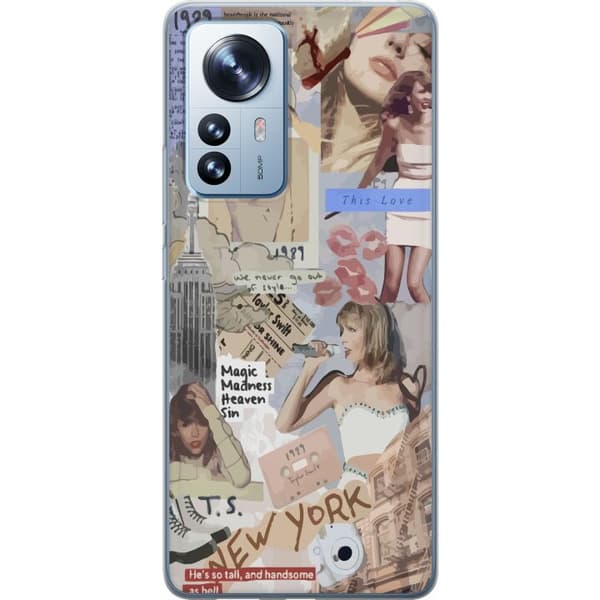 Kompatibelt Mobilskal till Xiaomi 12 Pro Taylor Swift