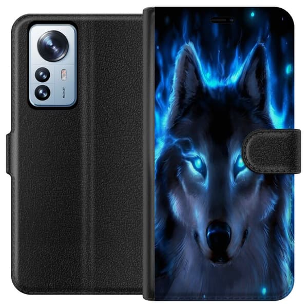Kompatibelt Plånboksfodral till Xiaomi 12 Pro Varg