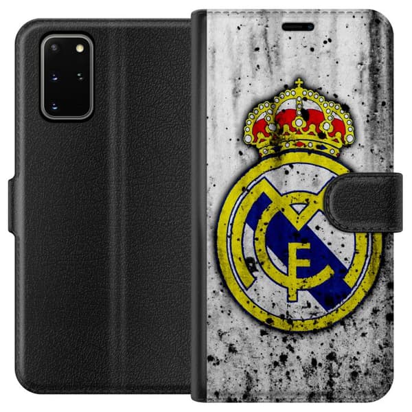 Kompatibelt Plånboksfodral till Samsung Galaxy S20+ Real Madrid CF