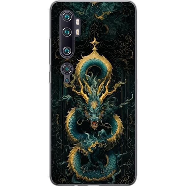 Kompatibelt Mobildeksel til Xiaomi Mi Note 10 Pro Asiatisk drake