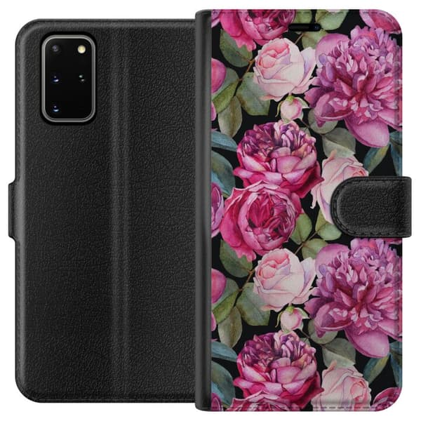 Kompatibelt Plånboksfodral till Samsung Galaxy S20+ Blommor