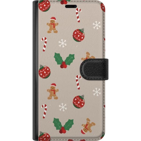 Kompatibelt Plånboksfodral till Samsung Galaxy A20e Christmas