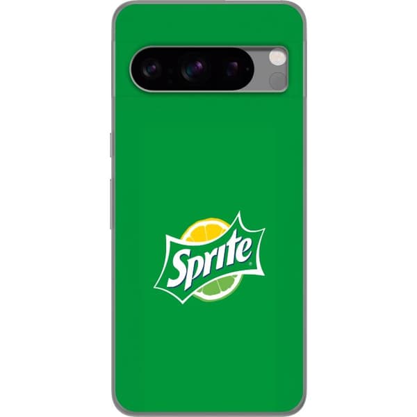 Kompatibelt Mobildeksel til Google Pixel 8 Pro Grønn drikke-inspirert sitrusdesign