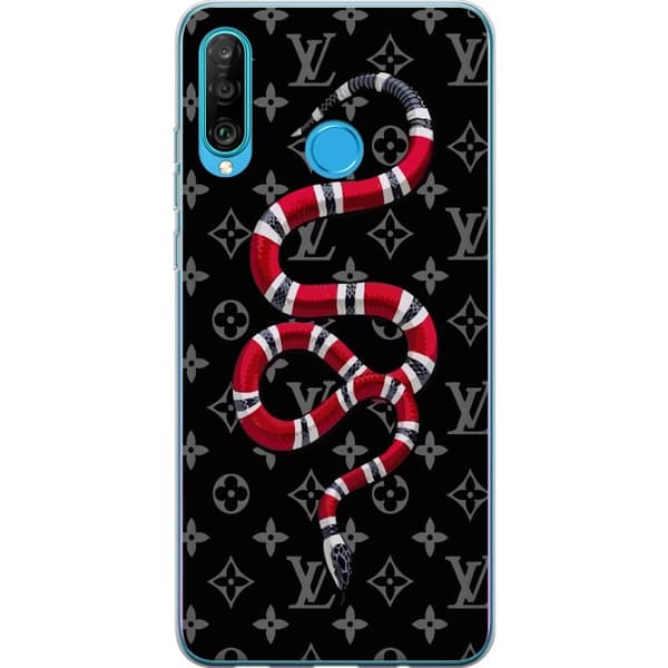 Kompatibelt Mobilskal till Huawei P30 lite Snake