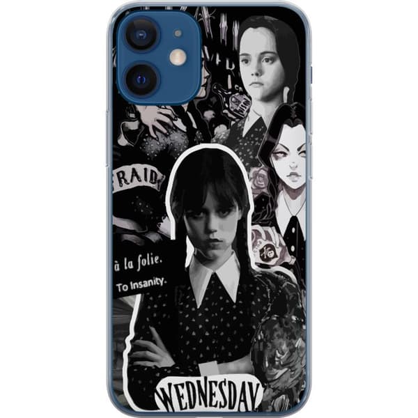 Kompatibel Mobilcover til Apple iPhone 12 mini Wednesday Addams