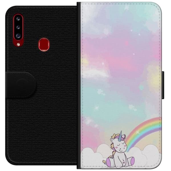 Kompatibelt Plånboksfodral till Samsung Galaxy A20s Unicorn