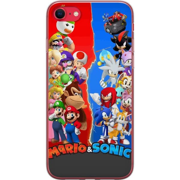 Kompatibel Mobilcover til Apple iPhone SE (2022) Super Mario