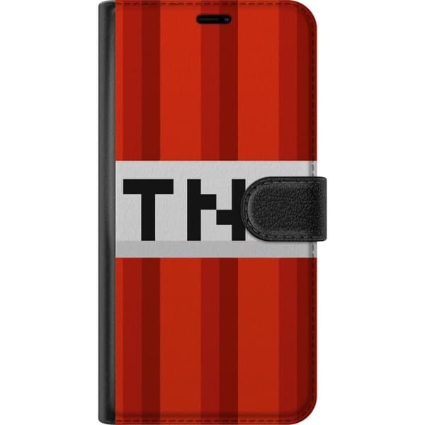 Kompatibelt Plånboksfodral till Apple iPhone 12 Minecraft TNT