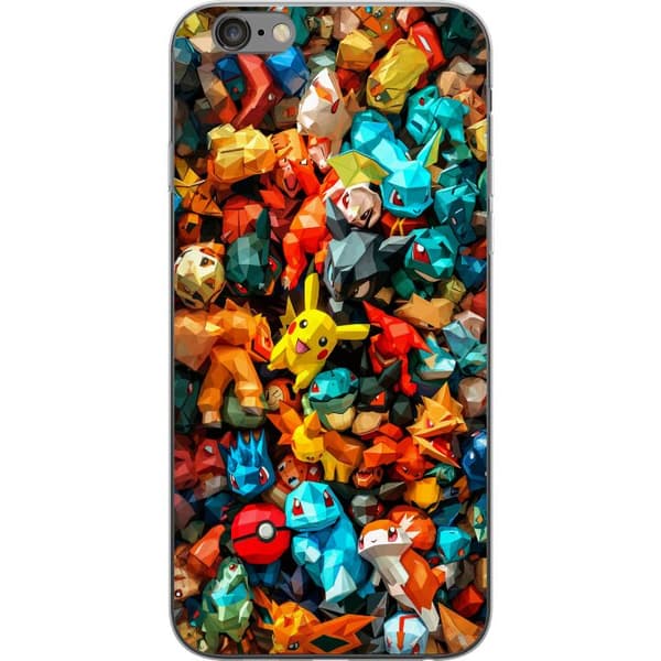 Kompatibelt Mobilskal till Apple iPhone 6 Plus Unik geometrisk pokémon-design