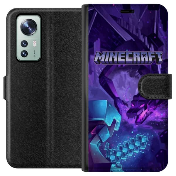 Yhteensopiva Lompakkokotelo Xiaomi 12 Minecraft
