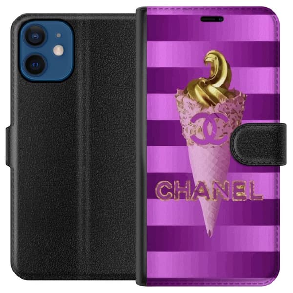 Kompatibelt Lommeboketui til Apple iPhone 12 CC Glass