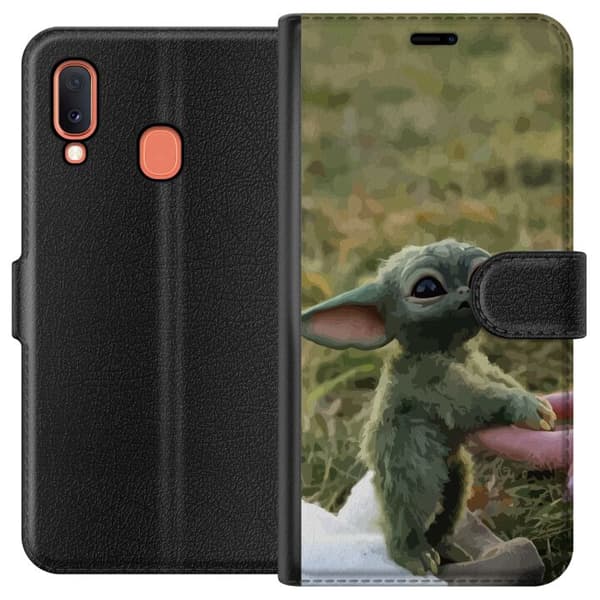 Kompatibelt Lommeboketui til Samsung Galaxy A20e Yoda