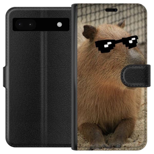 Kompatibel Tegnebogsetui til Google Pixel 6a Capybara
