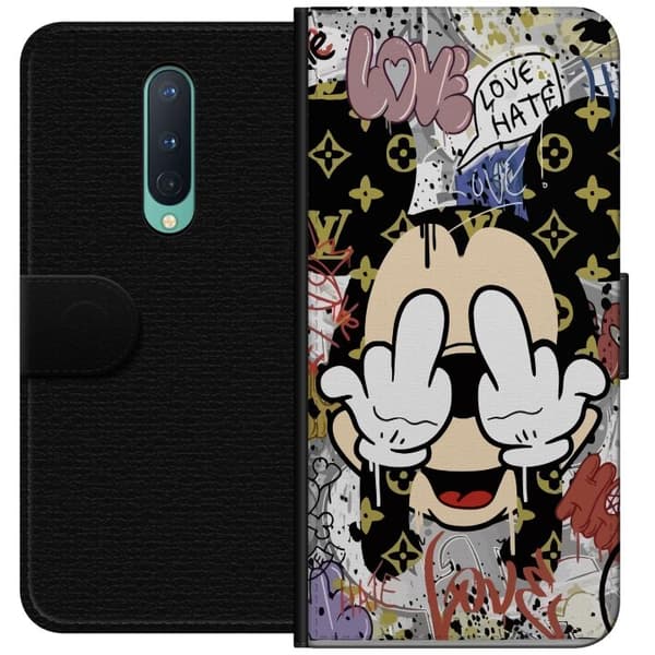 Kompatibel Tegnebogsetui til OnePlus 8 Mickey Mouse